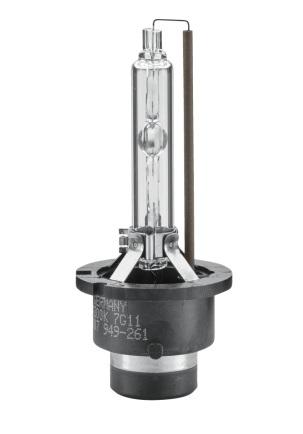 Bec auto xenon HELLA STANDARD D2S, pentru faza lungă, 85V, 35W, 4300K, P32D-2, model 8GS 007 949-261